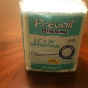 Prevail first quality underpads