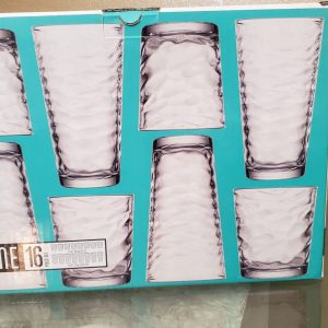 Prime 16 pieces drinking glass