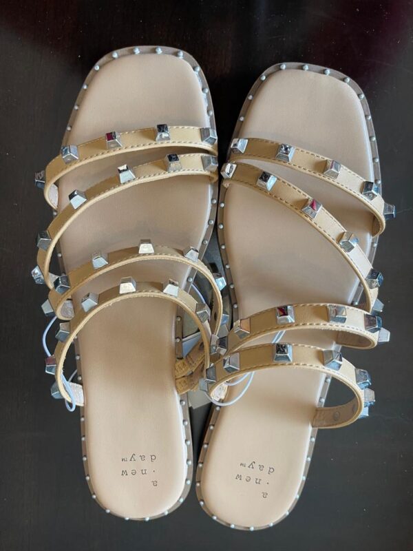 A New Day Hollis Embellished Slide Sandals